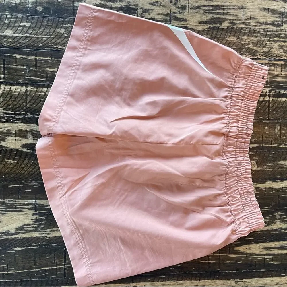 NIKE - Coral Swoosh Athletic Shorts - SMALL